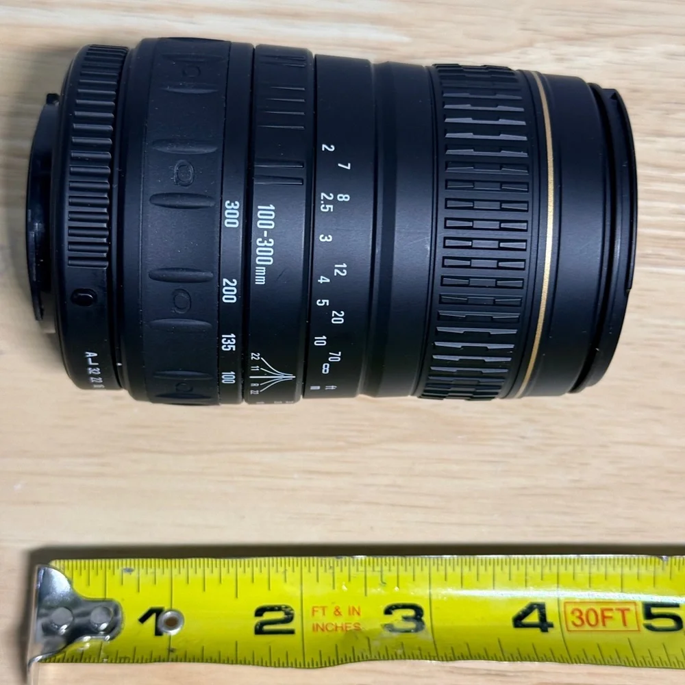 Pentax AF 100-300mm Black Multi-Coated Lens